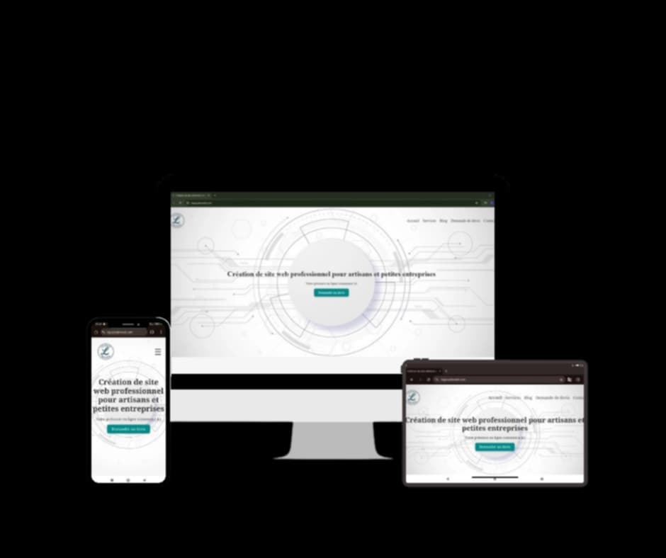 Ancienne version d’un site en cours de refonte par Legacy DevWeb